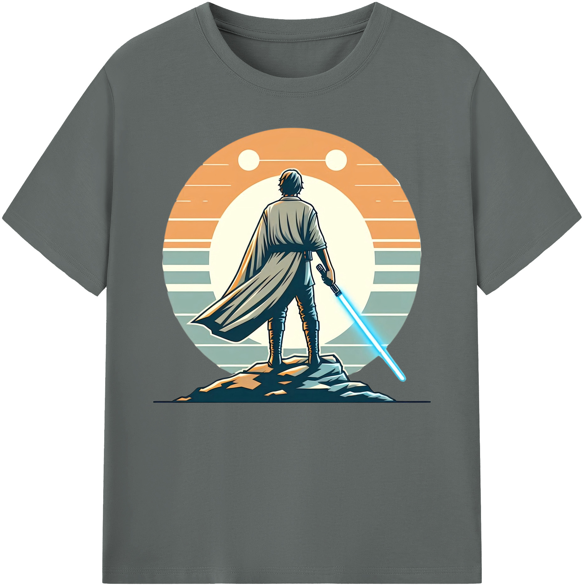 （画像用） スター・ウォーズ Star Wars 綿100％ メンズ半袖Tシャツ｜肌触りやわらか＆通気性